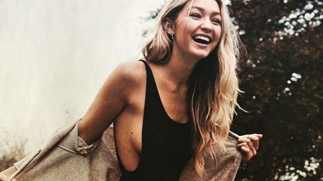 Gigi Hadid merakları giderdi! İşte hamilelik pozları 