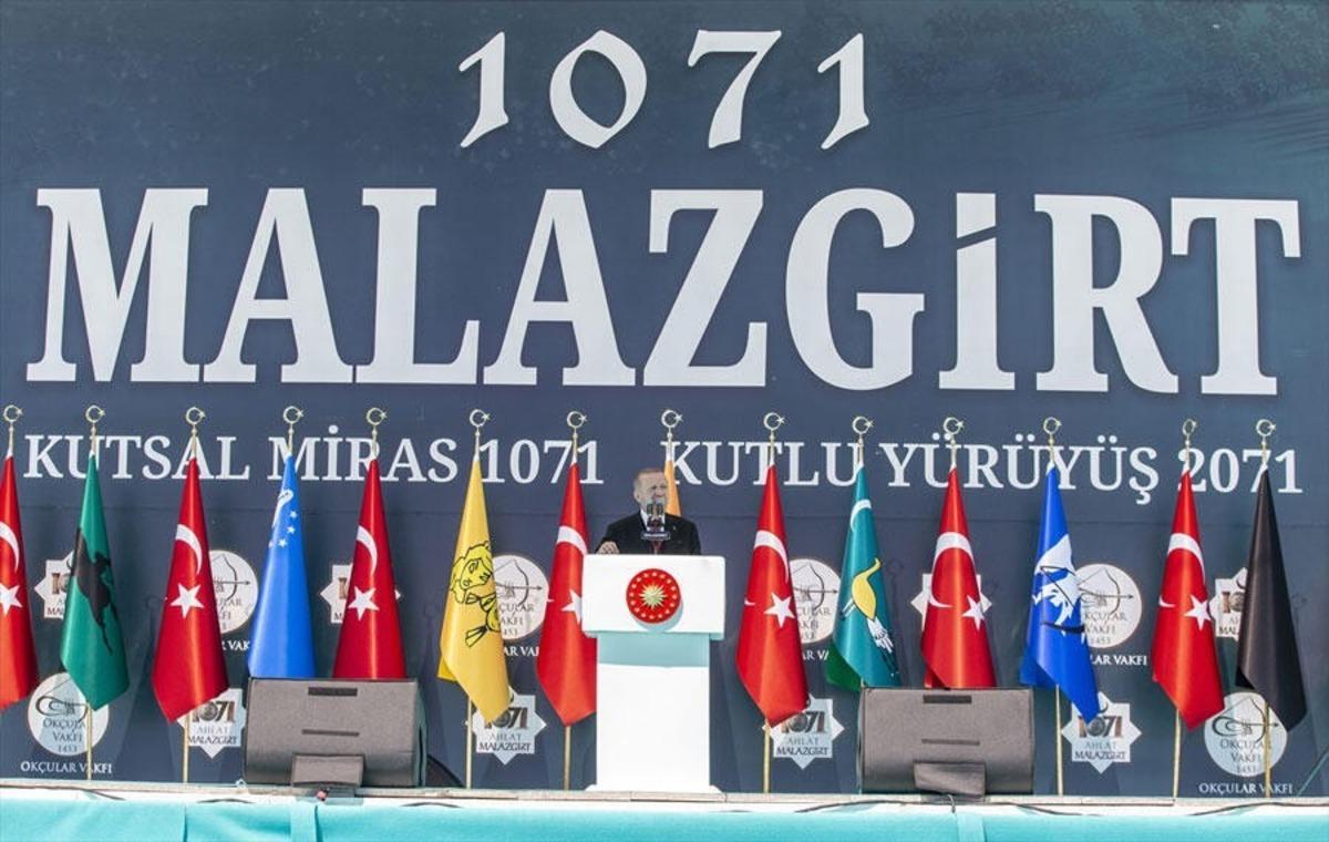 Aİ&Ccedil;&Uuml; 1071 Malazgirt Zaferi kutlamalarına katıldı