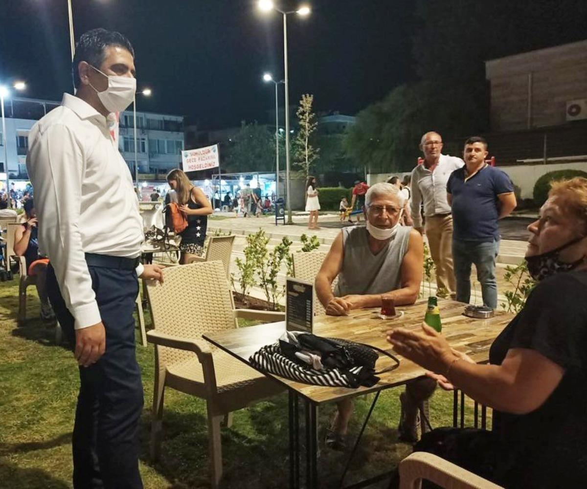 Başkan Kayalar&rsquo;dan gece mesaisi