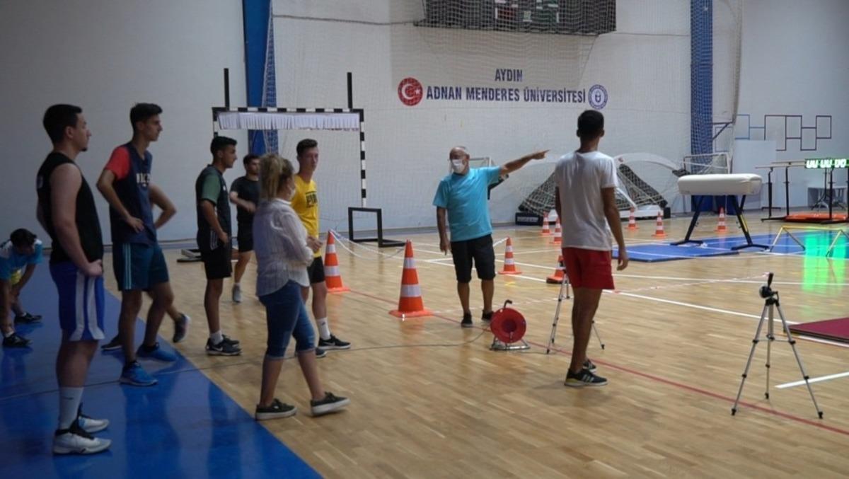 AD&Uuml; Spor Bilimleri Fak&uuml;ltesi &Ouml;zel Yetenek Sınavları&rsquo;na hazırlanıyor