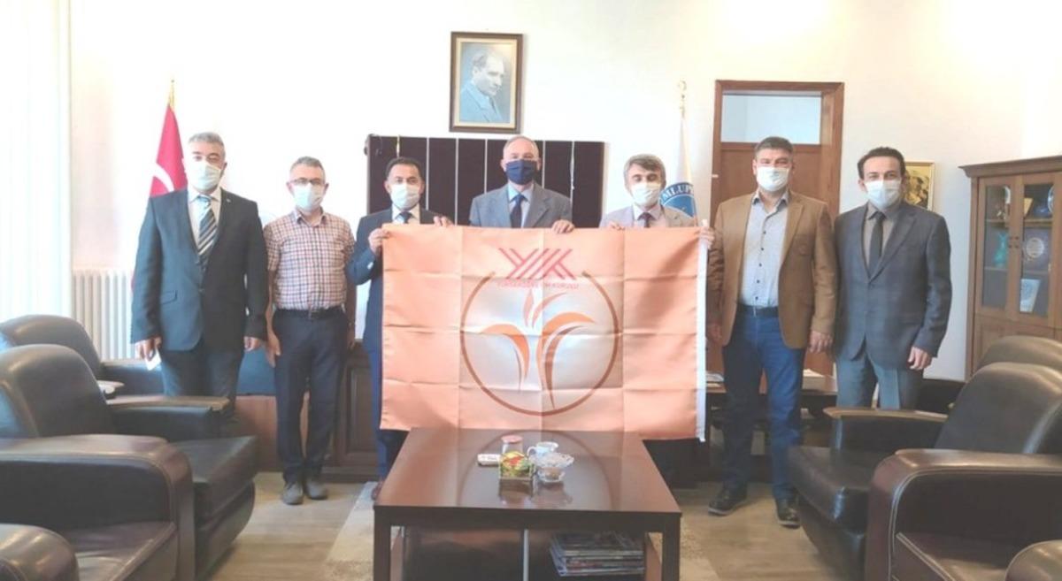 Y&Ouml;K Engelsiz &Uuml;niversite Bayrakları DP&Uuml;&rsquo;de dalgalanıyor