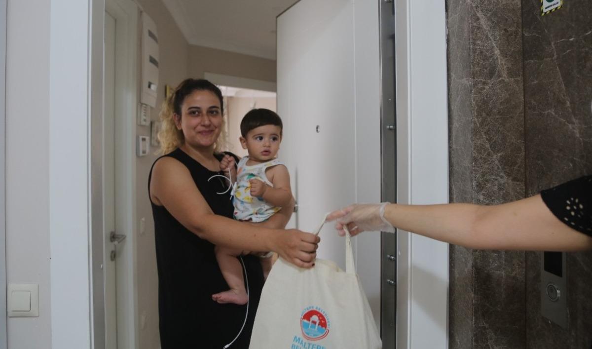 Maltepeli bebeklere &lsquo;Hoş geldin&rsquo; hediyesi