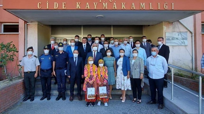 Kaymakam Sağlam, Vali &Ccedil;akır&rsquo;a &ccedil;alışmaları anlattı