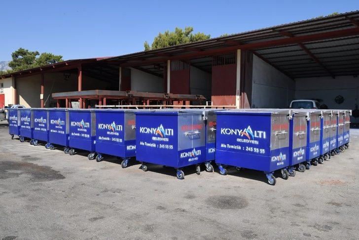 Konyaaltı’nda çöp konteynerleri yer altına alınıyor G3