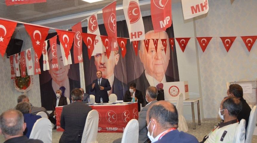 MHP Horasan ve Köprüköy ilçe kongreleri yapıldı