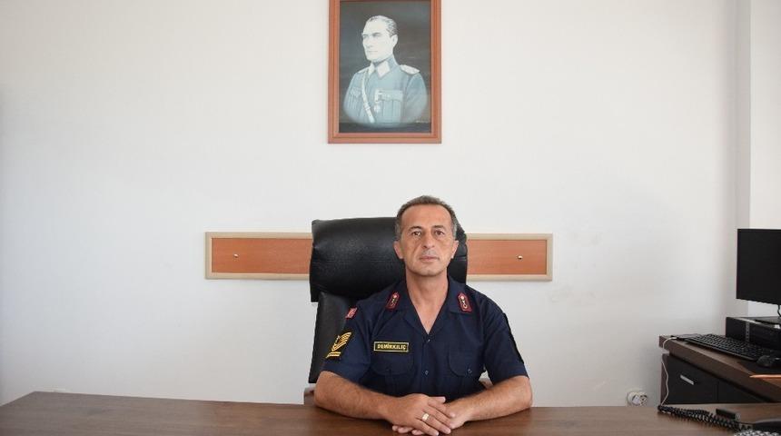 Mavikonak Jandarma Karakol Komutanlığı&rsquo;na atanan Demirkılı&ccedil;, g&ouml;revine başladı