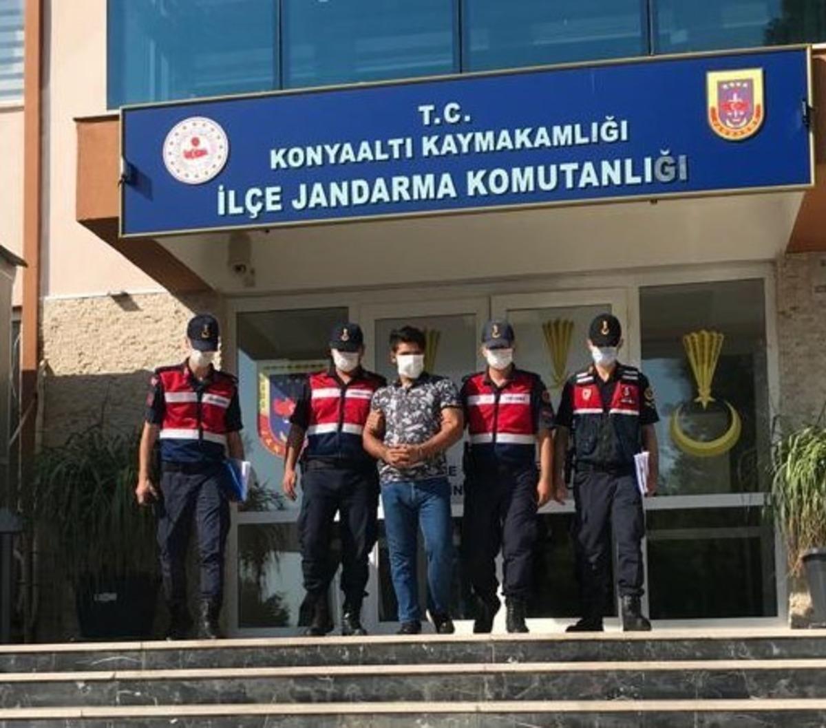 Antalya&rsquo;da 25 bin metre boru &ccedil;alan şahıs yakalandı