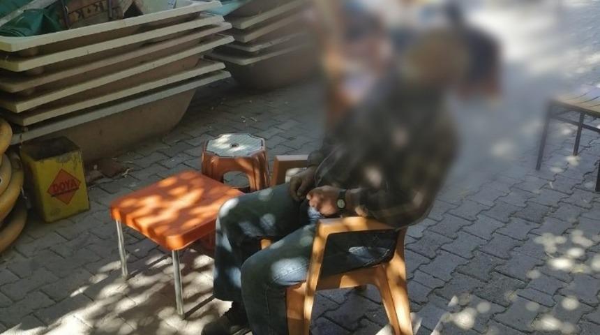 Ecel sandalye&rsquo;de yakaladı