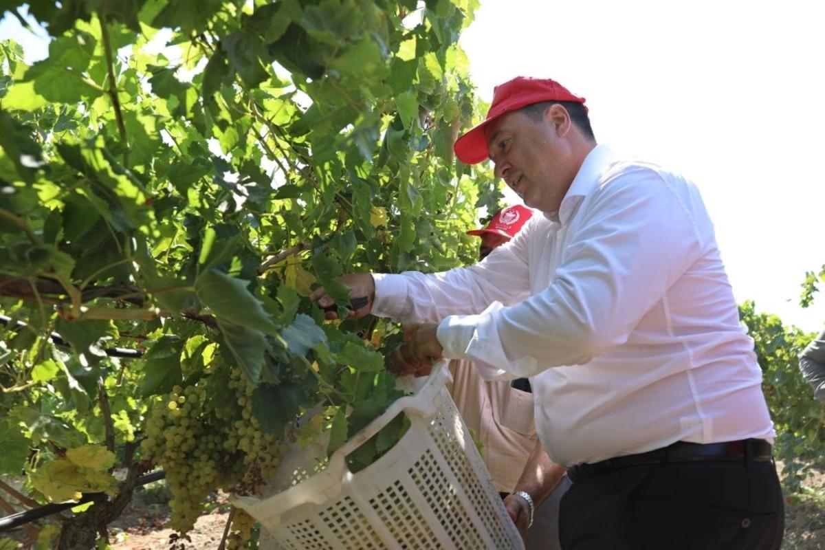 Başkan Dutlulu, &uuml;z&uuml;m &uuml;reticileri ile buluştu