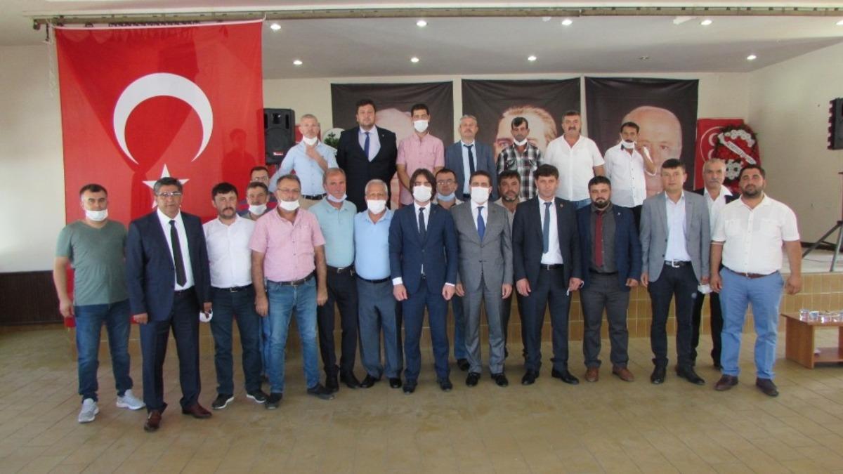 MHP Yenice İl&ccedil;e Başkanı Yener Korkmaz g&uuml;ven tazeledi