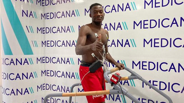 Casimir Ninga sağlık kontrolünden geçti