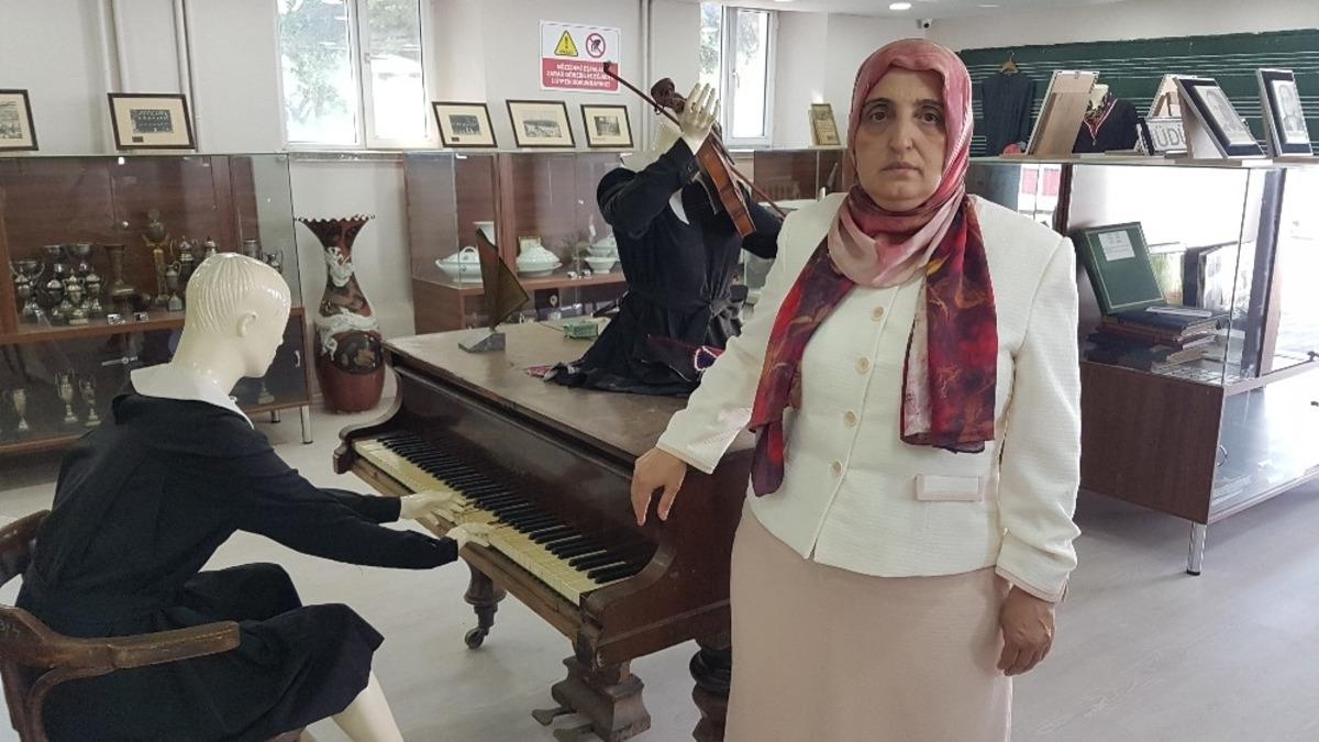 Bursa Kız Lisesi M&uuml;zesi tarihe ışık tutuyor