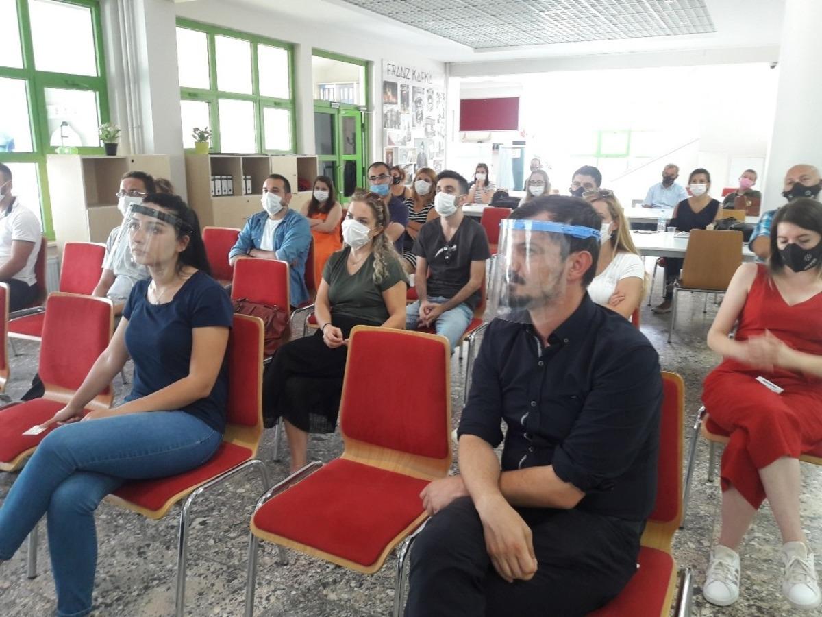 Nova Okullarında korona eğitimi