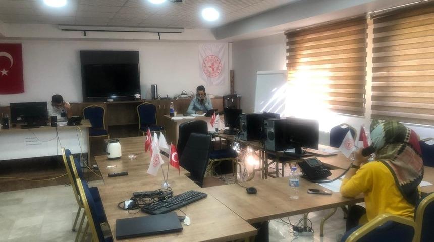 Elazığ&rsquo;da pandemi &ccedil;ağrı merkezi hizmet vermeye başladı