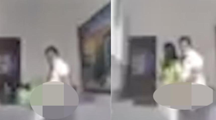 Skandal! Kamerayı a&ccedil;ık unuttu, sekreteriyle seks yaparken yakalandı