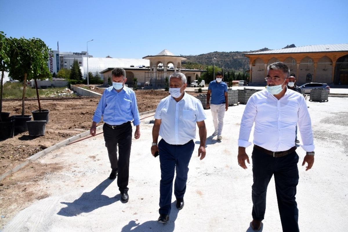 Paşa Camii&rsquo;nde rekreasyon &ccedil;alışmaları devam ediyor