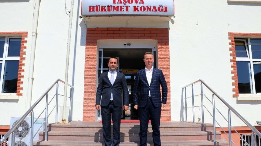 Amasya Milli Eğitim M&uuml;d&uuml;r&uuml; Taşova&rsquo;ya veda etti