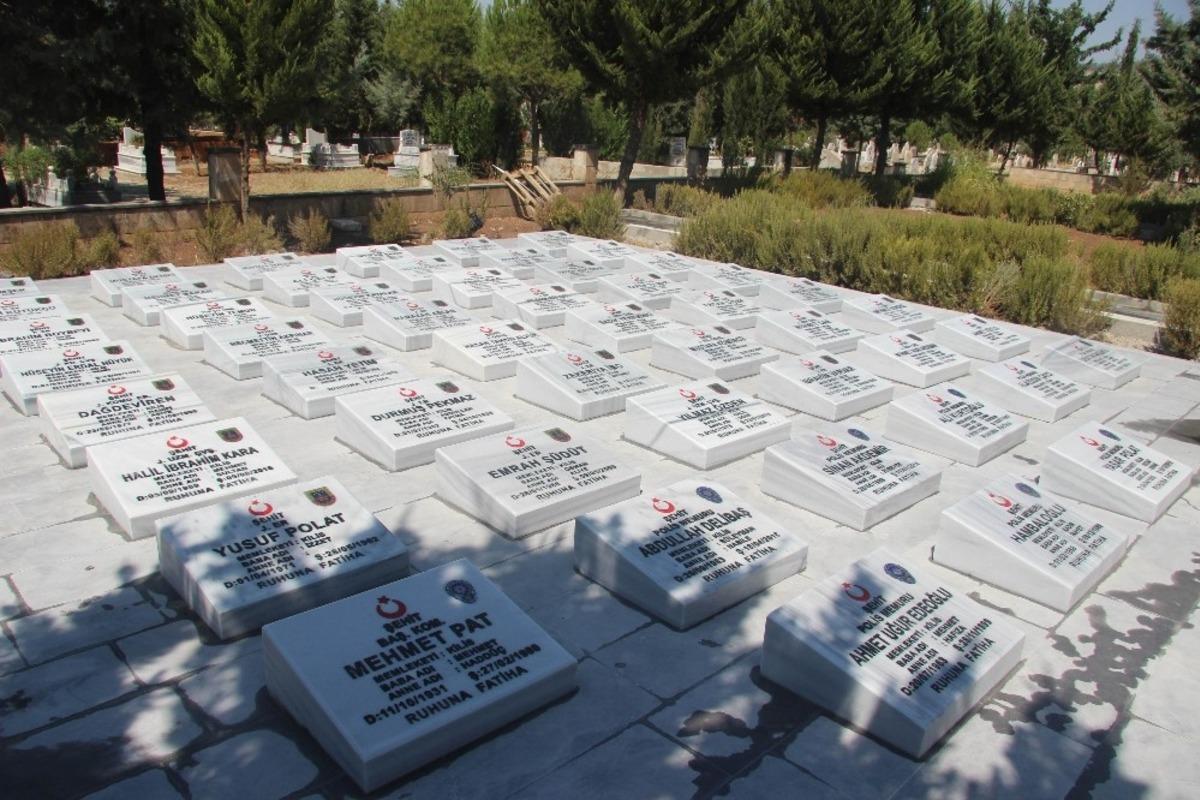 Kilis&rsquo;te şehitliği yeniden d&uuml;zenlendi