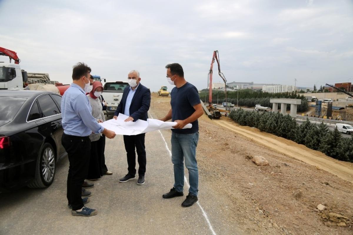 OSB ve Gebze arasındaki trafiği azaltacak yol &ccedil;alışması s&uuml;r&uuml;yor