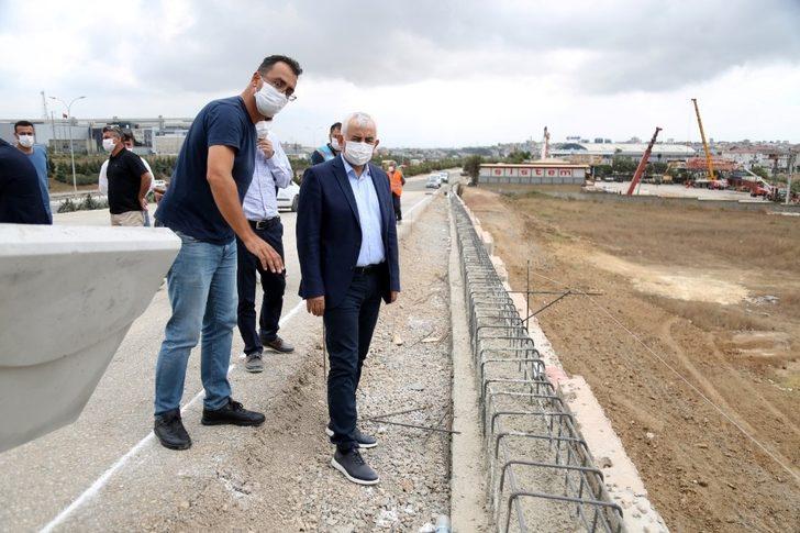 OSB ve Gebze arasındaki trafiği azaltacak yol çalışması sürüyor G2