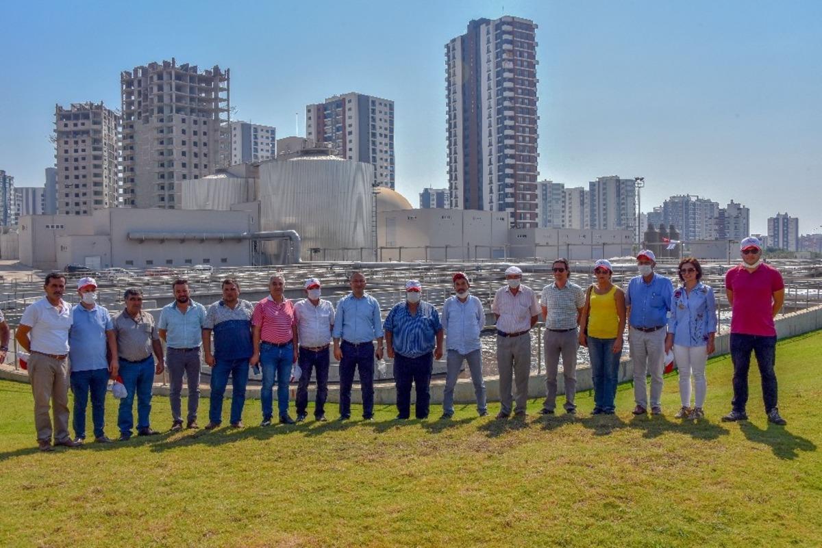 Muhtarlar Mezitli atıksu arıtma tesisinde