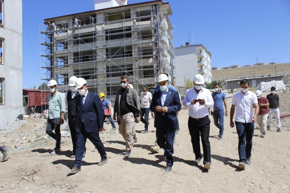 Erciş&rsquo;te 69 dairelik polis lojmanı yapılıyor