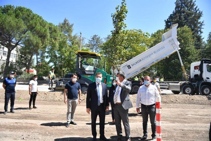 Balıkesir Büyükşehir Belediyesinden Kepsut’a prestijli caddeler G3