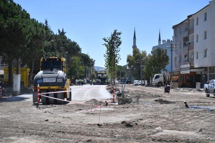 Balıkesir Büyükşehir Belediyesinden Kepsut’a prestijli caddeler G5