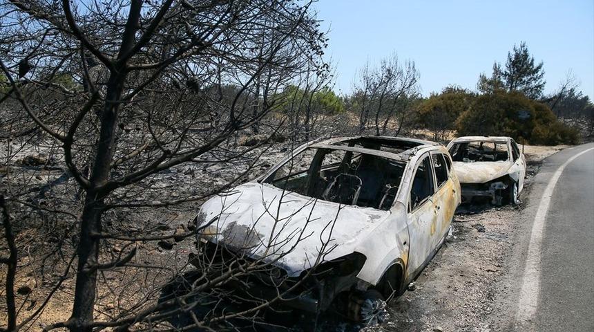 İzmir'de 44 aracın yandığı yangının sebebi belli oldu!