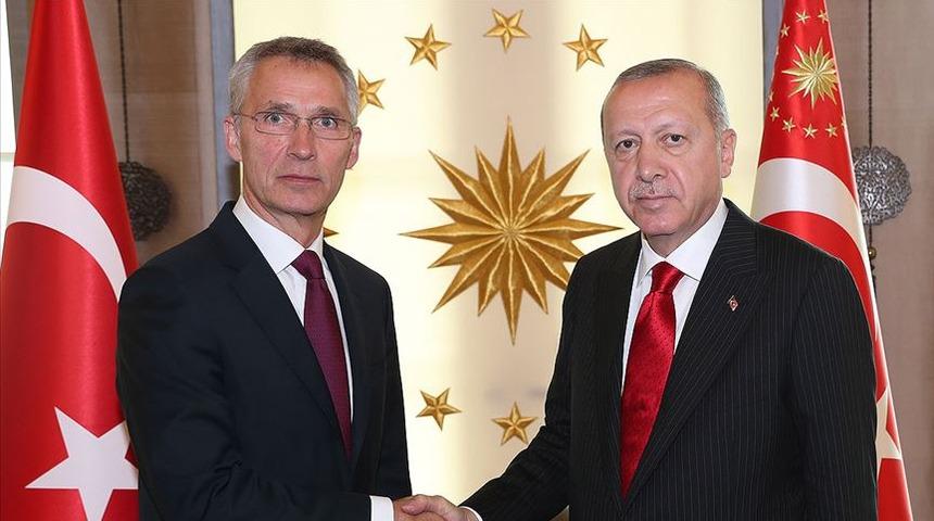 Son dakika: Cumhurbaşkanı Erdoğan, NATO Genel Sekreteri Stoltenberg ile görüştü