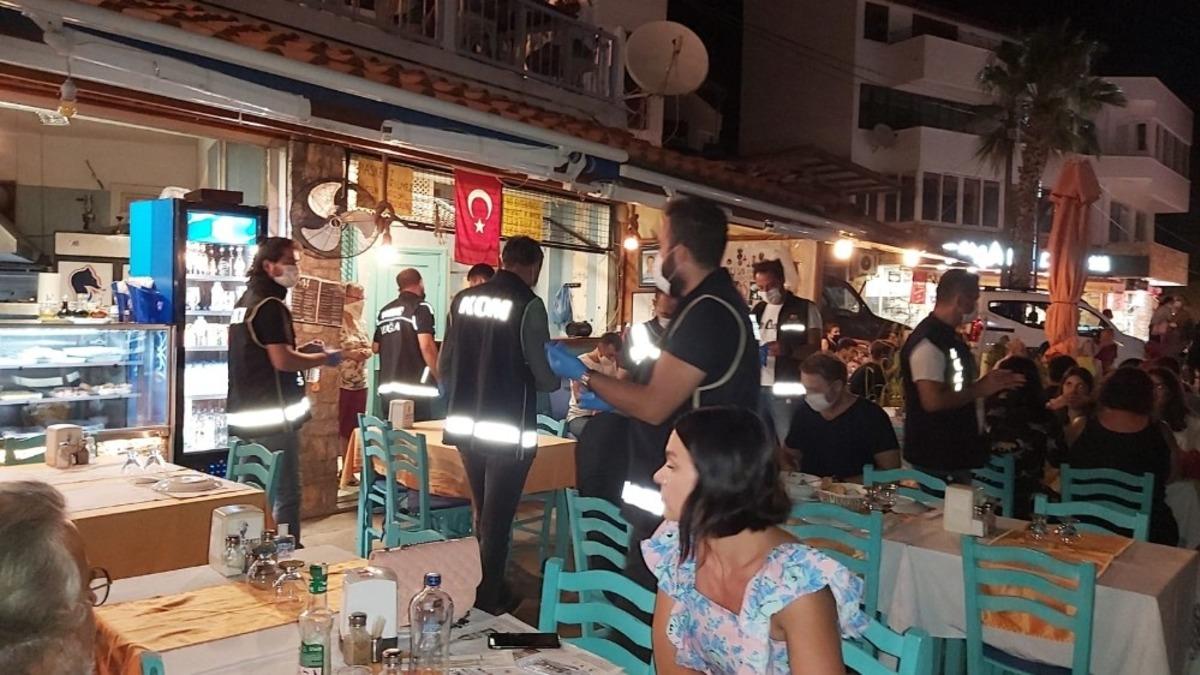 Dat&ccedil;a&rsquo;da 100 polisle dev uygulama