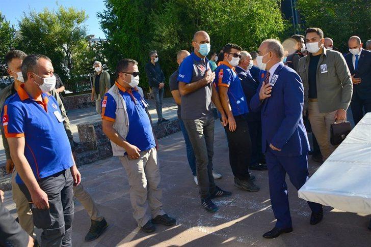 Hayatını kaybeden AFAD Müdürü Ors için Valilikte tören düzenlendi G1