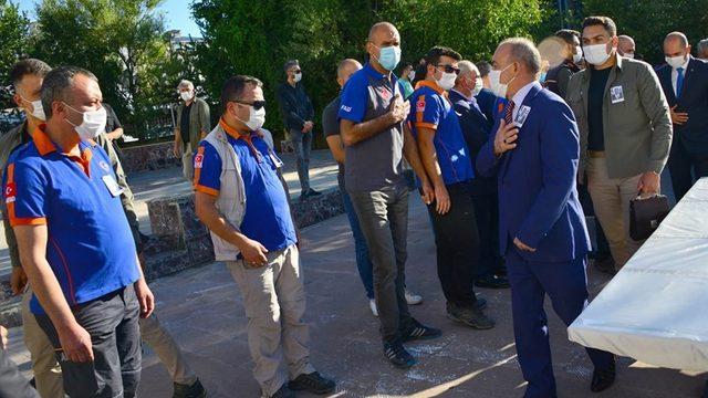 Hayatını kaybeden AFAD Müdürü Ors için Valilikte tören düzenlendi