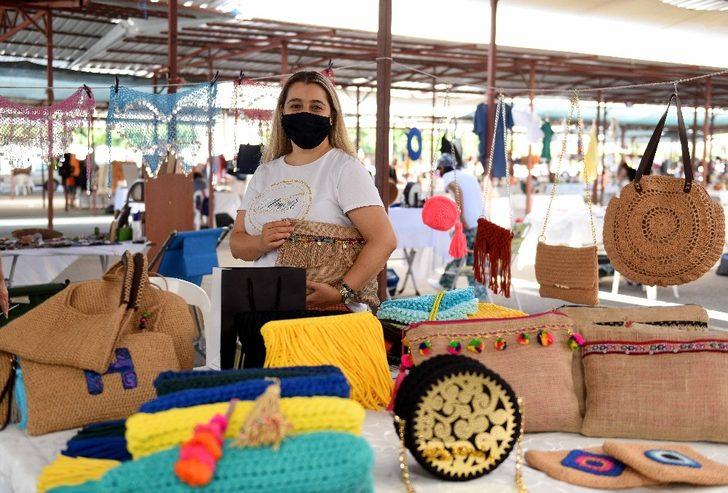 Üreten eller pazarında 326 kadın ev ekonomisine katkıda bulunuyor G3