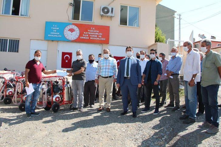 Tuzluca’da Hayvan Yetiştiricilerine Süt Sağım makinesi dağıtıldı G1