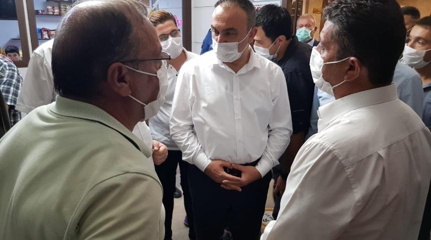 Vali Soytürk düğün salonlarını denetledi