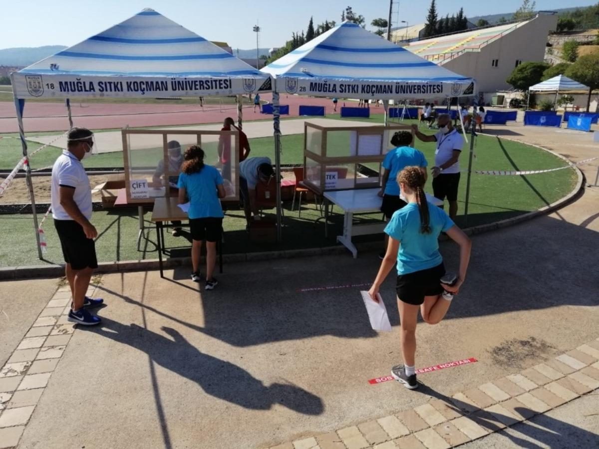 Spor Bilimleri Fak&uuml;ltesi &ouml;zel yetenek sınavı başladı