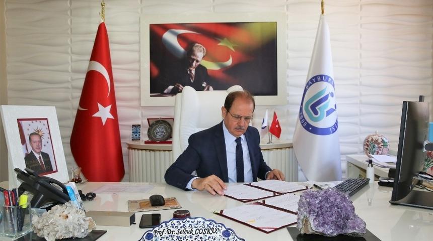 Rektör Coşkun ‘Yükseköğretimde Dijital Dönüşüm İmza Törenine’ katıldı