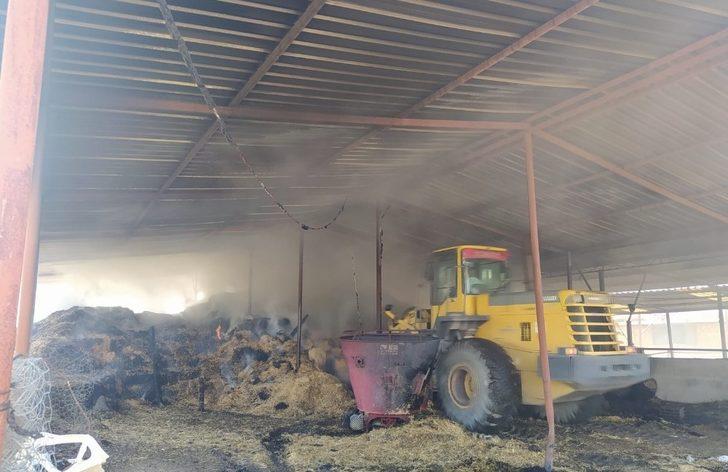 Çine’de ahır yangını G3