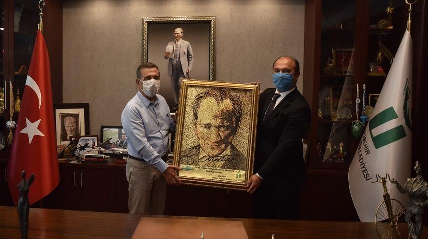 Kardeş Seyitgazi’den Tepebaşı’na ziyaret