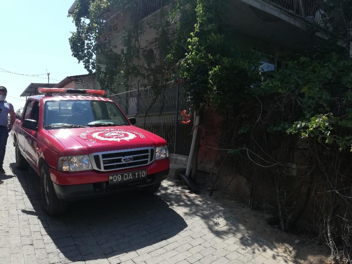 Yer ocağından &ccedil;ıkan kıvılcım paniğe neden oldu