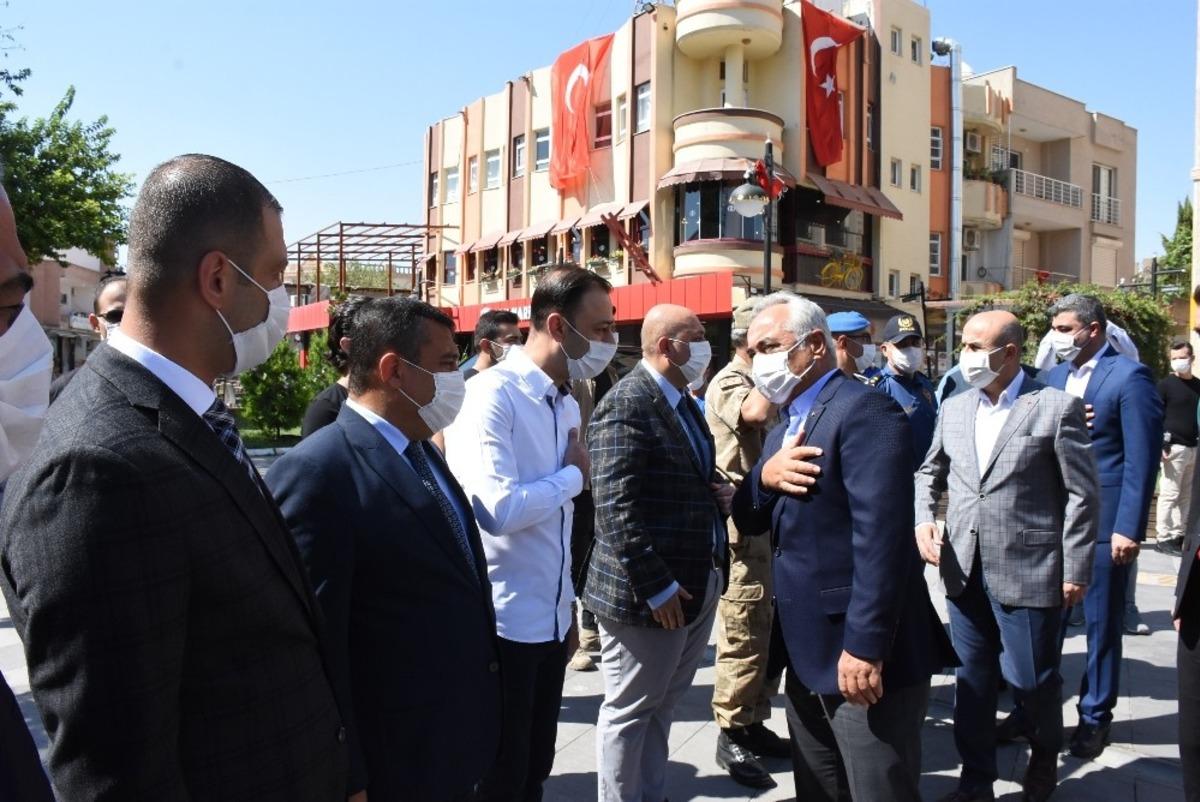 İ&ccedil;işleri Bakan Yardımcısı Mehmet Ersoy Nusaybin&rsquo;de incelemelerde bulundu