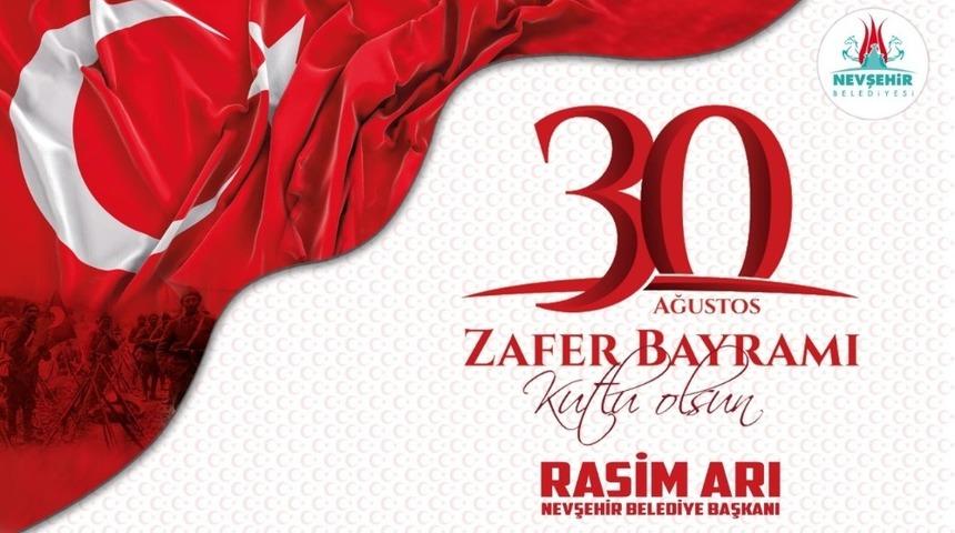 Başkan Arı&rsquo;dan 30 Ağustos Zafer Bayramı mesajı