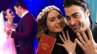 Birce Akalay ve Sarp Levendoğlu'ndan aşk pozu