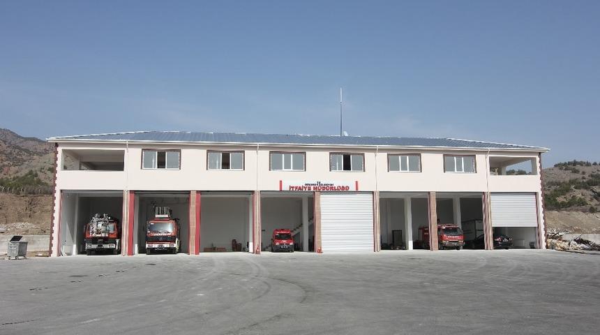 Osmancık itfaiyesine korona virüs düzenlemesi