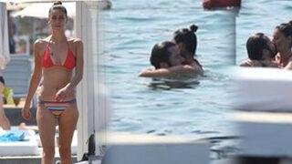 Seda Akman'ın denizde romantik anları