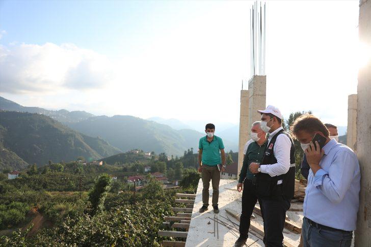 Çevre ve Şehircilik Bakanı Kurum, Giresun'da selin hasara yol açtığı üç ilçede incelemede bulundu G4