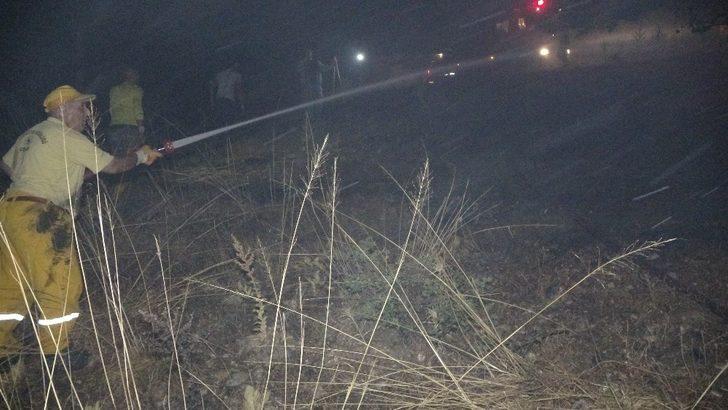 Uşak’ta çıkan orman yangını paniğe neden oldu G5