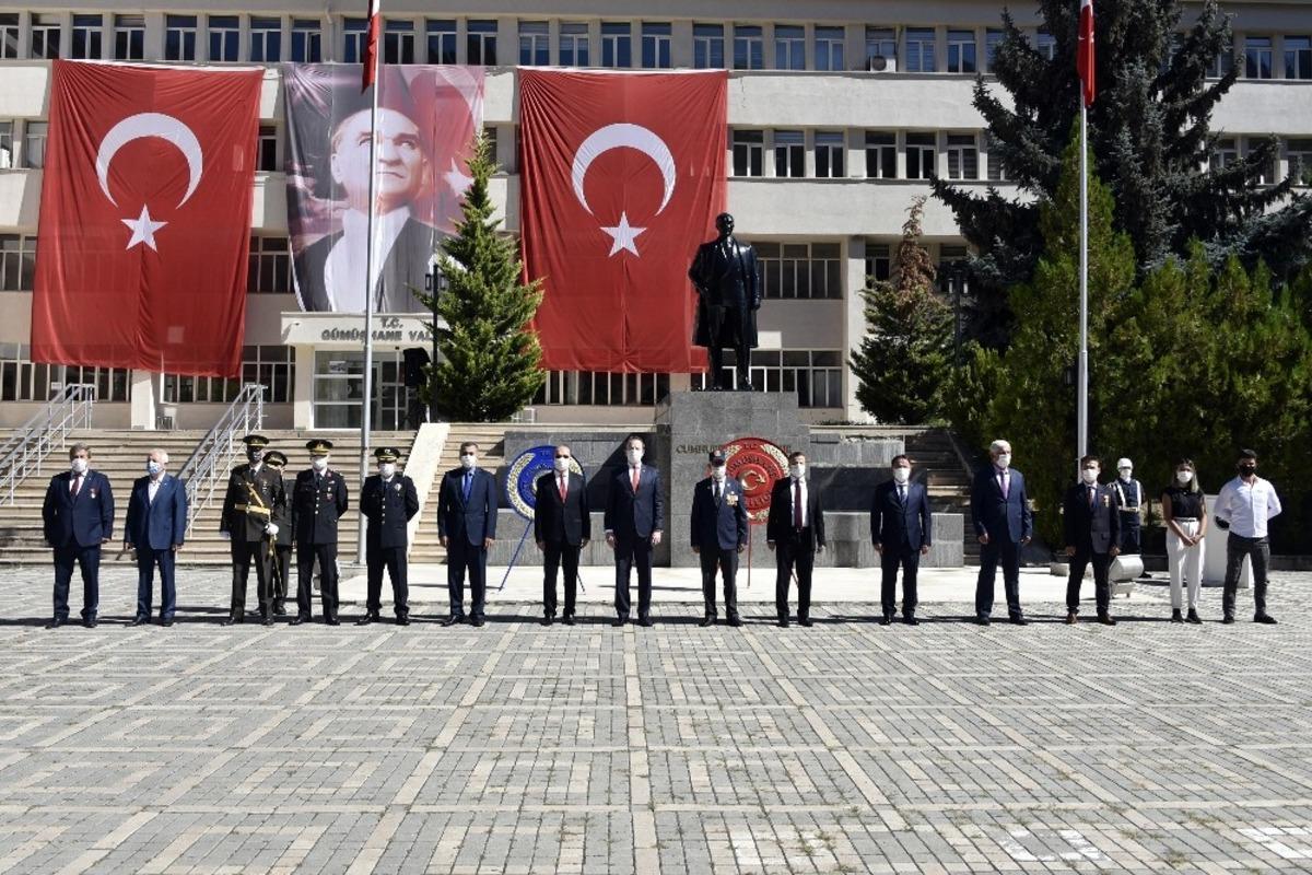 G&uuml;m&uuml;şhane&rsquo;de 30 Ağustos Zafer Bayramı kutlandı