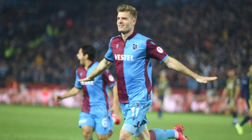 Trabzonspor'un golcüsü Sörloth için Inter iddiası